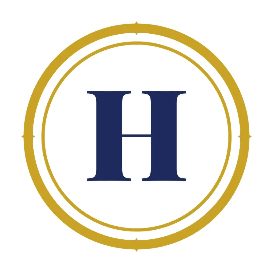 Letter H monogram artwork