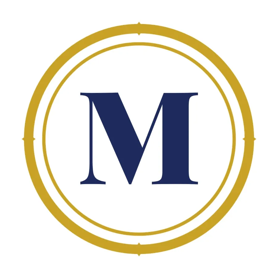 Letter M monogram artwork
