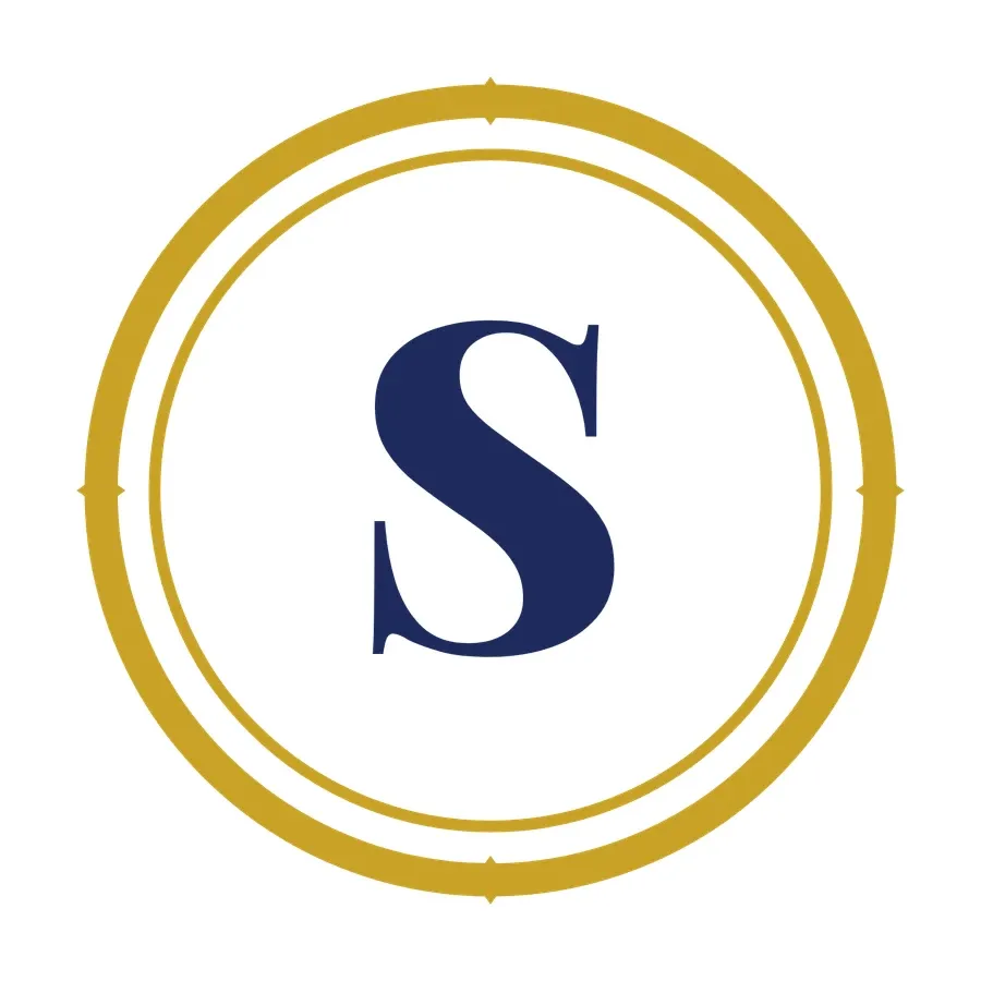 Letter S monogram artwork