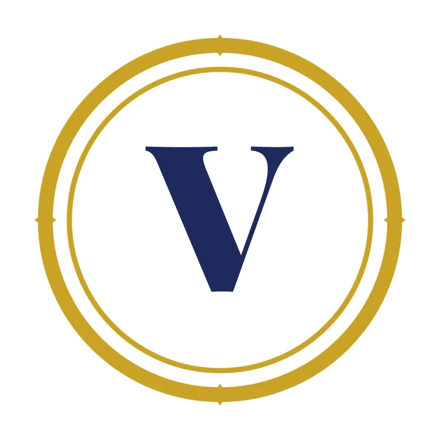 Letter V monogram artwork