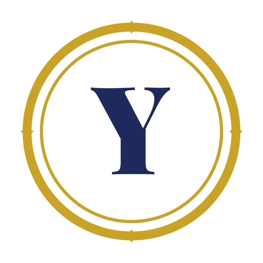 Letter Y monogram artwork