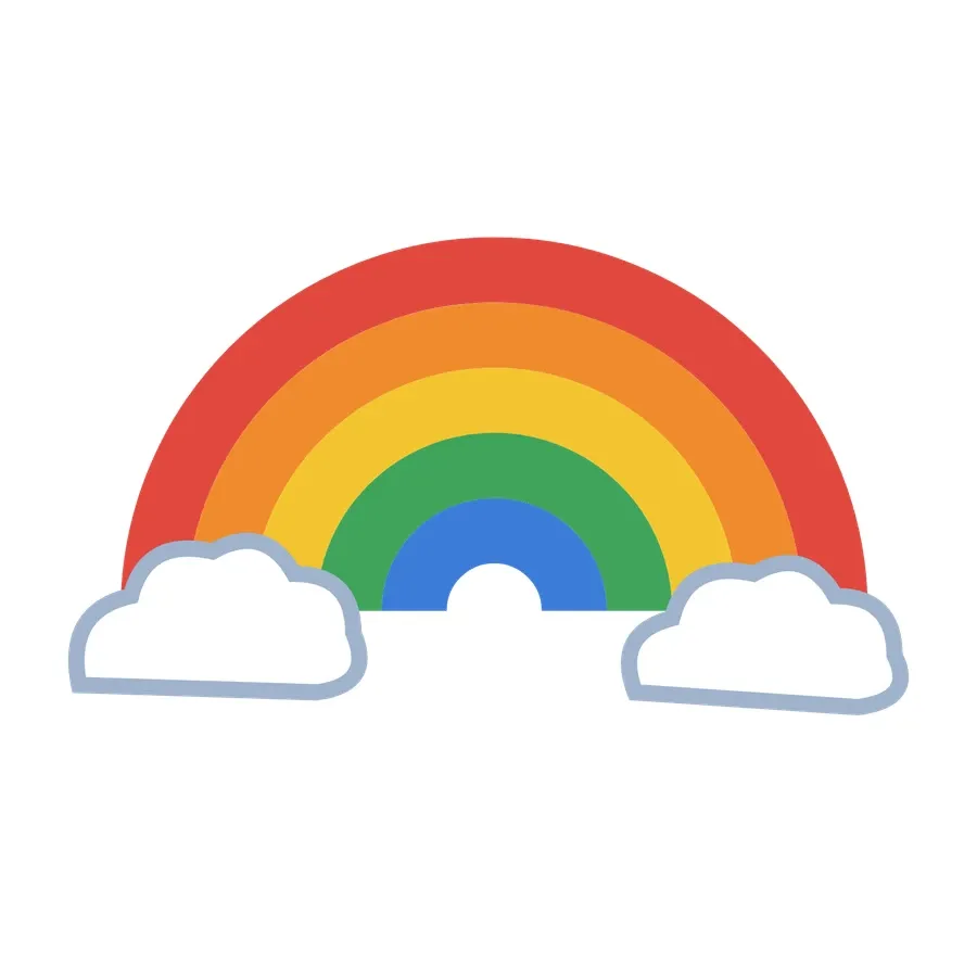 Rainbow artwork