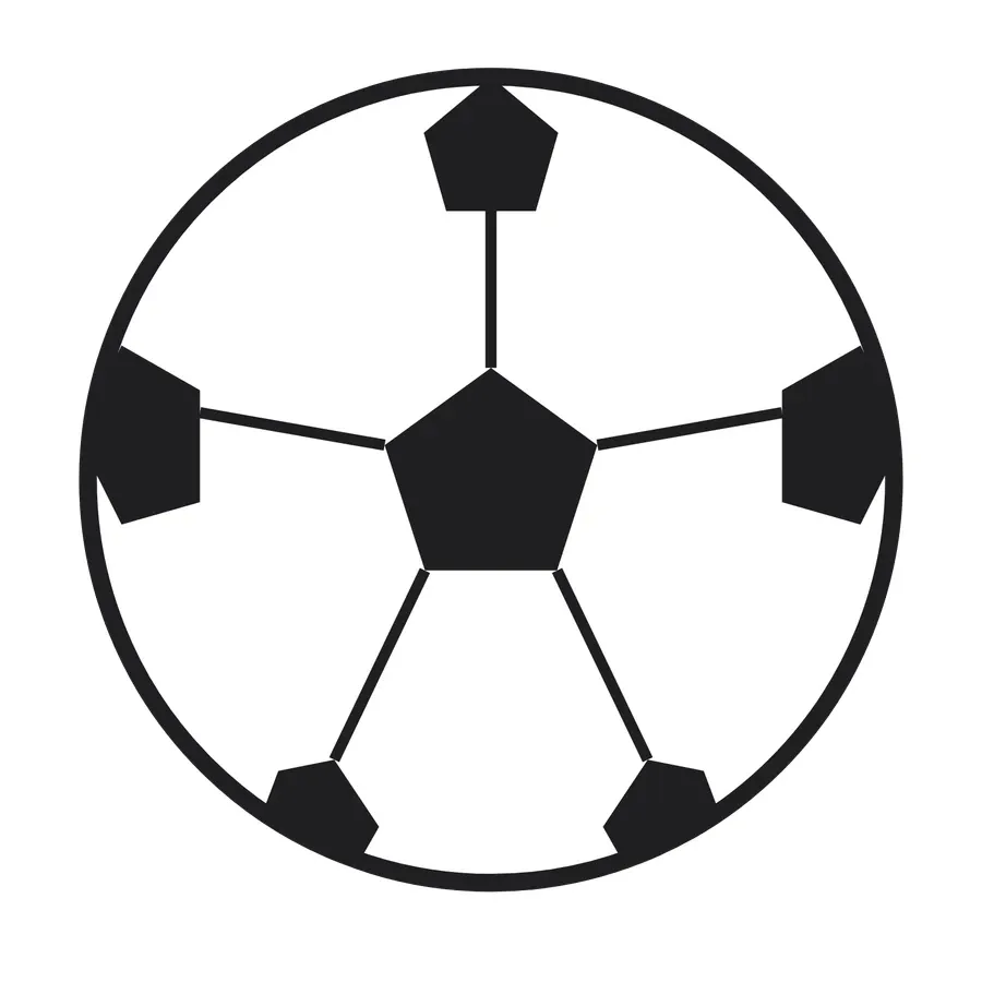 Soccer ball artwork